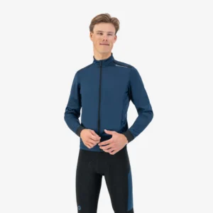 Rogelli CORE - męska kurtka rowerowa softshell granatowa - obrazek 4
