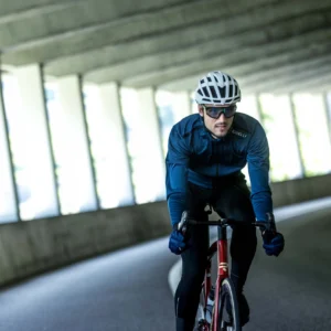 Rogelli CORE - męska kurtka rowerowa softshell granatowa - obrazek 7