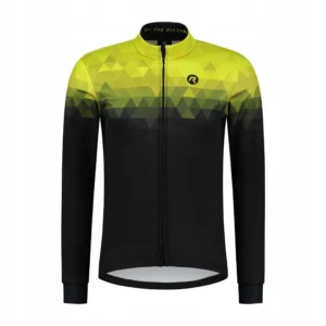 Rogelli SPHERE - męska zimowa kurtka rowerowa żółta - obrazek 1