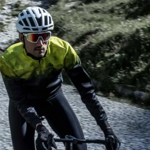 Rogelli SPHERE - męska zimowa kurtka rowerowa żółta - obrazek 11