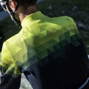 Rogelli SPHERE - męska zimowa kurtka rowerowa żółta - obrazek 13