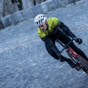 Rogelli SPHERE - męska zimowa kurtka rowerowa żółta - obrazek 9