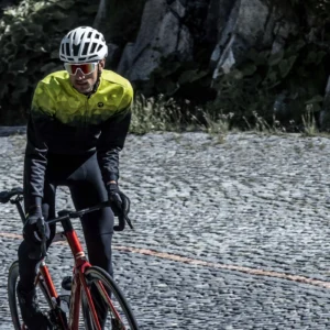 Rogelli SPHERE - męska zimowa kurtka rowerowa żółta - obrazek 10