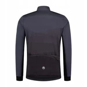 Rogelli TARAX - męska zimowa kurtka rowerowa grafitowa - obrazek 2