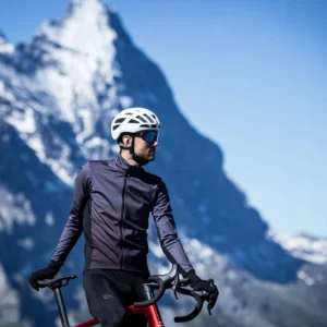 Rogelli TARAX - męska zimowa kurtka rowerowa grafitowa - obrazek 15