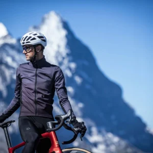 Rogelli TARAX - męska zimowa kurtka rowerowa grafitowa - obrazek 16