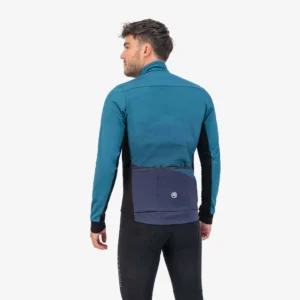 Rogelli TARAX - męska zimowa kurtka rowerowa niebieska - obrazek 4