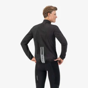 Rogelli DISTANCE - męska kurtka przeciwdeszczowa czarna - obrazek 5