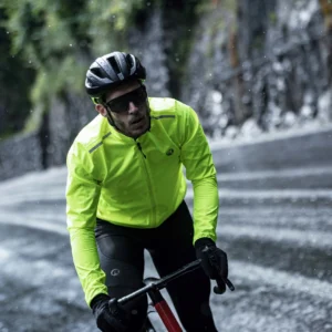 Rogelli DISTANCE - męska kurtka przeciwdeszczowa żółta - obrazek 11