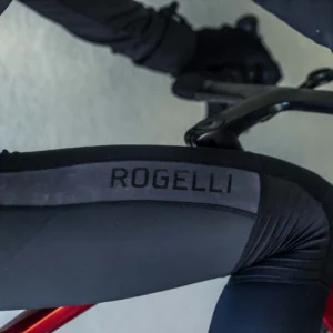Rogelli DEEP WINTER - męskie zimowe spodnie rowerowe z szelkami czarne - obrazek 8