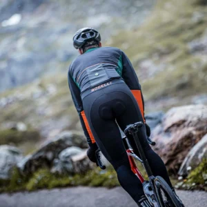 Rogelli ULTRACING - męskie ocieplane spodnie rowerowe czarne - obrazek 8