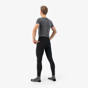 Rogelli ESSENTIAL - męskie legginsy rowerowe czarne - obrazek 3
