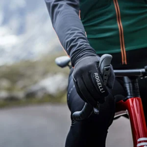 Rogelli TOCCO - męskie zimowe rękawice rowerowe czarne - obrazek 7