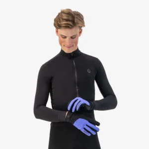 Rogelli CORE - męskie ocieplane zimowe rękawiczki rowerowe niebieskie - obrazek 2