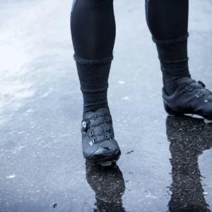 Rogelli TERRY - zimowe skarpety rowerowe czarne - obrazek 3