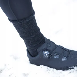 Rogelli TERRY - zimowe skarpety rowerowe czarne - obrazek 5