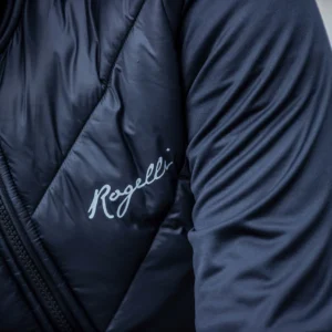 Rogelli WADDED - damska zimowa kurtka rowerowa czarna - obrazek 15