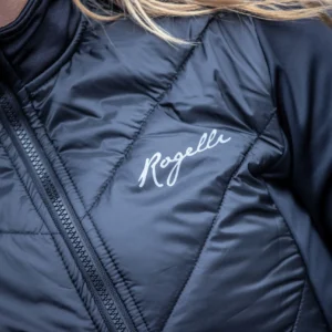 Rogelli WADDED - damska zimowa kurtka rowerowa czarna - obrazek 16