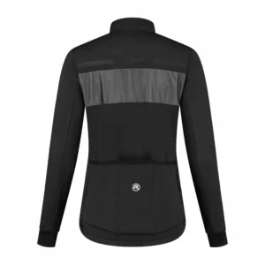Rogelli ATTQ - damska zimowa kurtka rowerowa czarna - obrazek 2