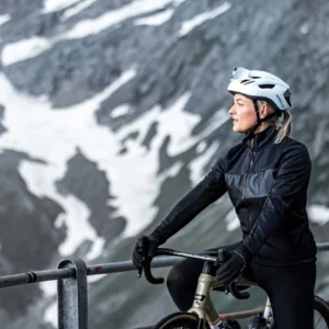 Rogelli ATTQ - damska zimowa kurtka rowerowa czarna - obrazek 8