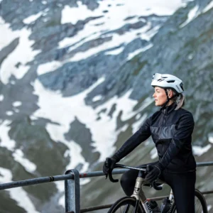 Rogelli ATTQ - damska zimowa kurtka rowerowa czarna - obrazek 9