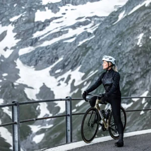 Rogelli ATTQ - damska zimowa kurtka rowerowa czarna - obrazek 10