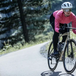 Rogelli CORE - damska zimowa kurtka rowerowa różowa - obrazek 7