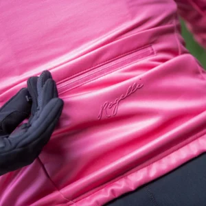 Rogelli CORE - damska zimowa kurtka rowerowa różowa - obrazek 10