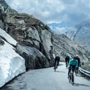 Rogelli PESARA - damska zimowa kurtka rowerowa niebieska - obrazek 10