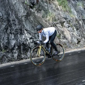 Rogelli EMERGENCY - damska kurtka rowerowa przeciwdeszczowa biała - obrazek 11