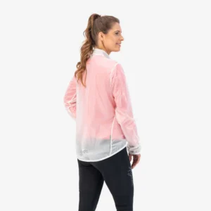 Rogelli EMERGENCY - damska kurtka rowerowa przeciwdeszczowa biała - obrazek 4