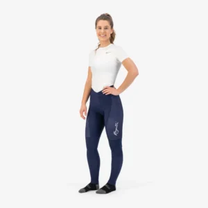 Rogelli SELECT II - damskie ciepłe spodnie rowerowe granatowe - obrazek 3