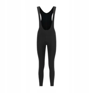 Rogelli CORE - damskie ciepłe spodnie rowerowe na szelkach czarne - obrazek 1