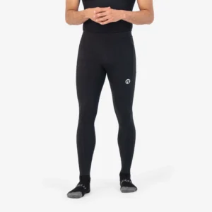 Rogelli ESSENTIAL - męskie legginsy do biegania czarne - obrazek 3