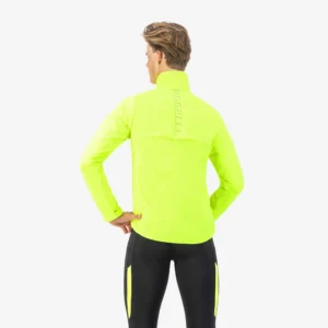 Rogelli CORE - męska wiatroodporna kurtka do biegania żółta - obrazek 5