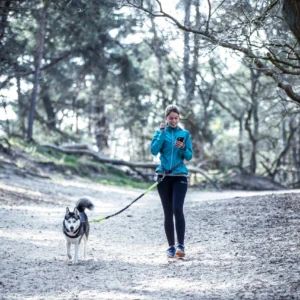 Rogelli CORE - damska kurtka do biegania niebieska - obrazek 7