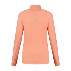 Rogelli CORE - damska koszulka do biegania z długim rękawem różowa - obrazek 2