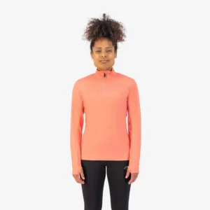 Rogelli CORE - damska koszulka do biegania z długim rękawem różowa - obrazek 4