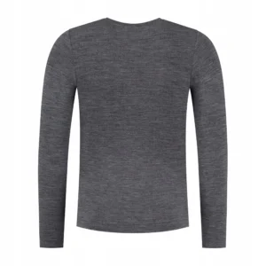 Rogelli MERINO - koszulka sportowa grafitowa - obrazek 2