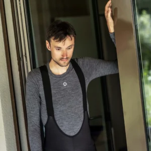 Rogelli MERINO - koszulka sportowa grafitowa - obrazek 4