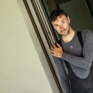 Rogelli MERINO - koszulka sportowa grafitowa - obrazek 5