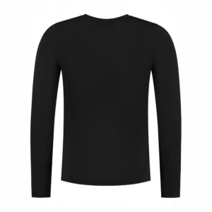 Rogelli NO WIND II - koszulka termoaktywna czarna - obrazek 2