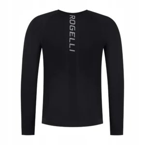Rogelli ESSENTIAL - termoaktywna koszulka czarna - obrazek 2
