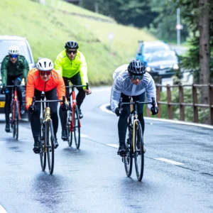 Rogelli CORE - damska kurtka rowerowa przeciwdeszczowa różowa - obrazek 11