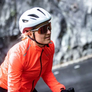 Rogelli CORE - damska kurtka rowerowa przeciwdeszczowa różowa - obrazek 10