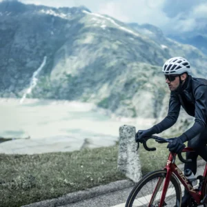 Rogelli WADDED II - męska zimowa kurtka rowerowa czarna - obrazek 11