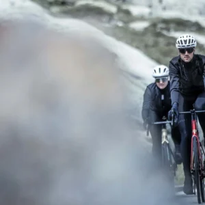 Rogelli WADDED II - męska zimowa kurtka rowerowa czarna - obrazek 12