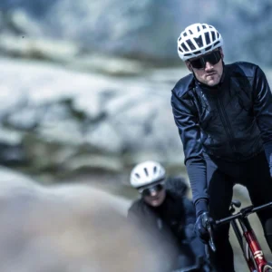 Rogelli WADDED II - męska zimowa kurtka rowerowa czarna - obrazek 13