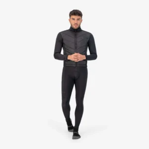 Rogelli WADDED II - męska zimowa kurtka rowerowa czarna - obrazek 3