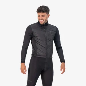 Rogelli WADDED II - męska zimowa kurtka rowerowa czarna - obrazek 4